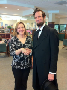Meeting President Lincoln