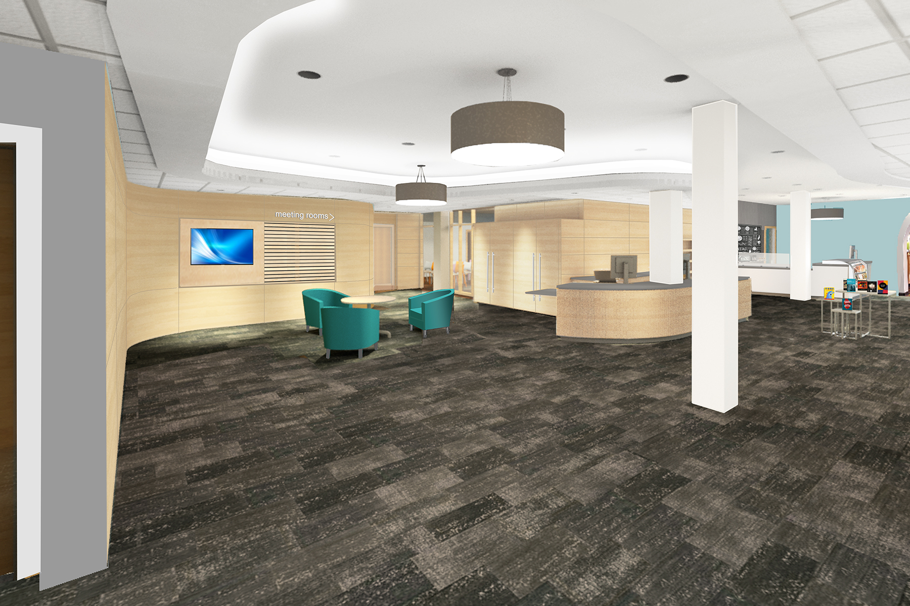 First floor remodel Library Photo