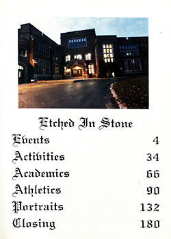 Glenbard West Yearbook Cover 1993