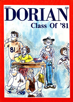 1981 Glenbard South Yearbook cover