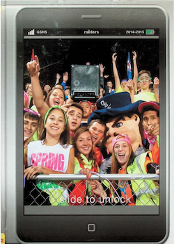 2015 Glenbard South Yearbook cover