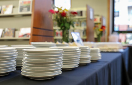 Glassware for the event