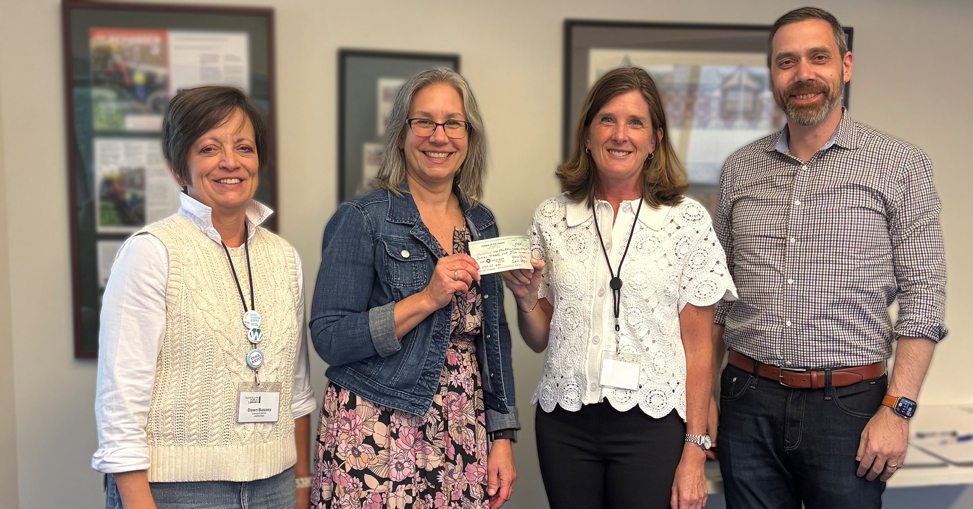 Friends of the Library donate $70,000 to the library